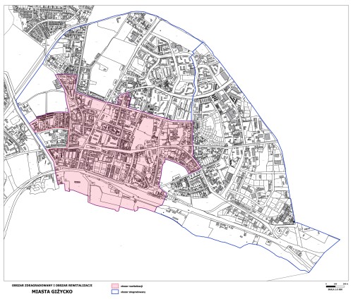 KONSULTACJE | w sprawie wyznaczenia obszaru zdegradowanego i obszaru rewitalizacji Miasta Giżycka