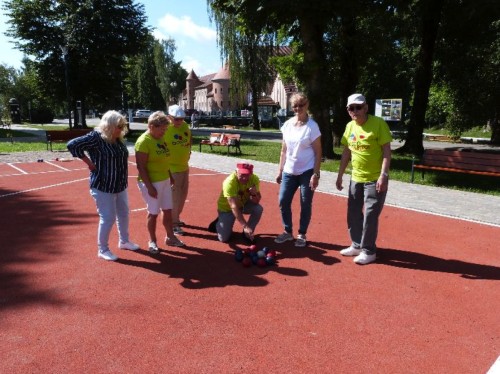 Polski Związek Emerytów, Rencistów i Inwalidów uczy gry w boccia