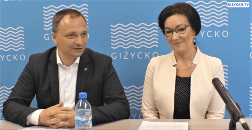 Konferencja prasowa Burmistrza Giżycka | 28 czerwca