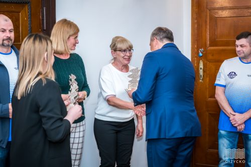 Nagrody Burmistrza w dziedzinie SPORTU_15 maja 2023 r. | gizycko.pl/ Fotografia Tomasz Karolski