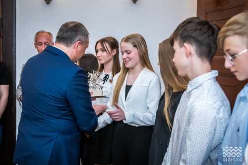 Nagrody Burmistrza w dziedzinie SPORTU_15 maja 2023 r. | gizycko.pl/ Fotografia Tomasz Karolski