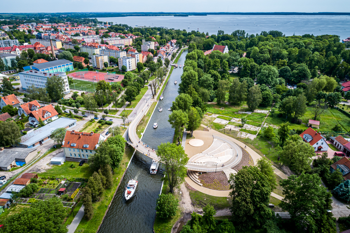 Kładka nad Kanałem Łuczańskim